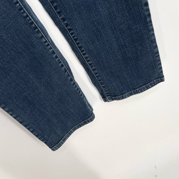 Levi’s 505 Women's Straight Leg Slim Fit Denim Jeans Size 33x32 Medium Blue Wash - Picture 3 of 10